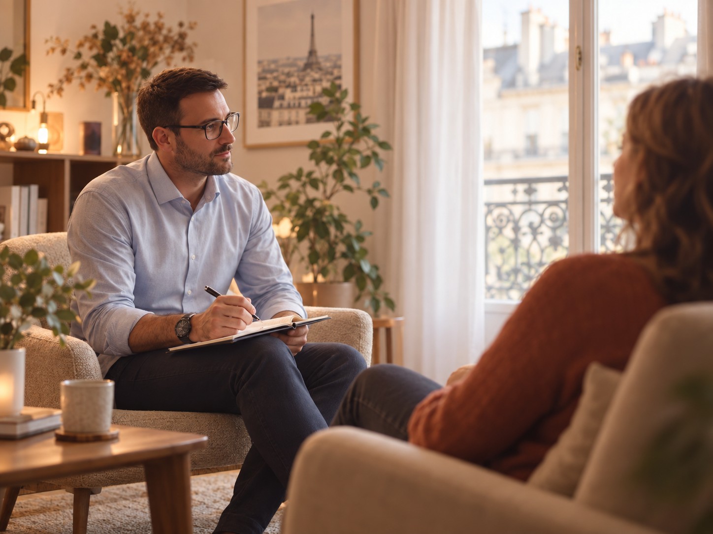 Séance de supervision en hypnothérapie à Paris avec Christophe Tessier